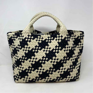 Pre-Owned Naghedi Black/White Neoprene Handbag