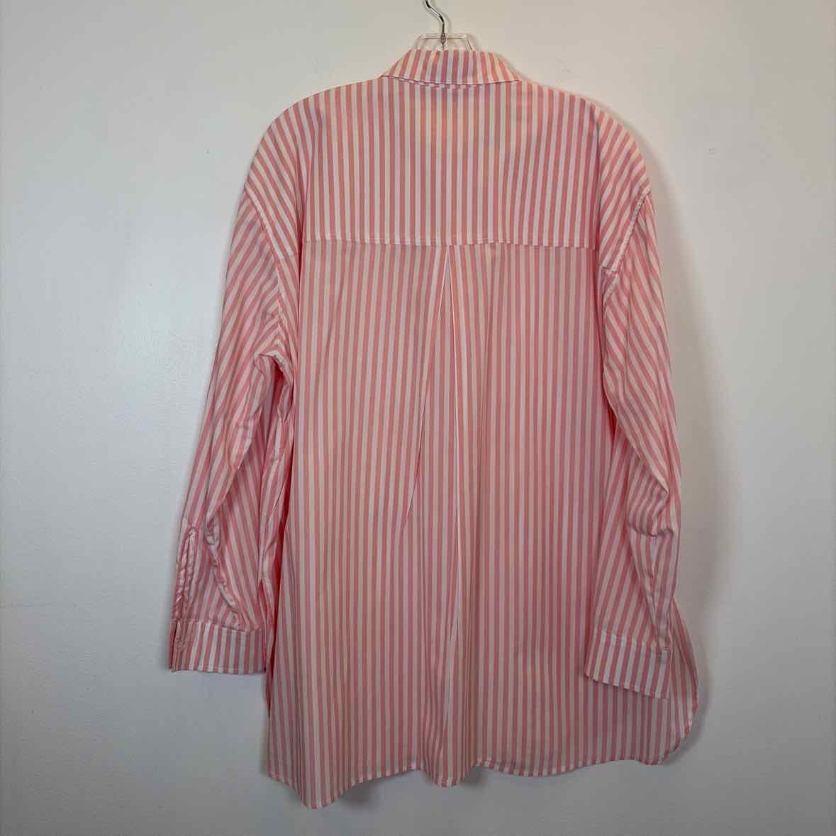 Pre-Owned Size L Sanctuary Pink Stripe Casual Dress