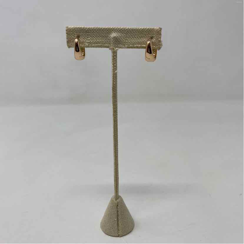 Green Metal Earrings