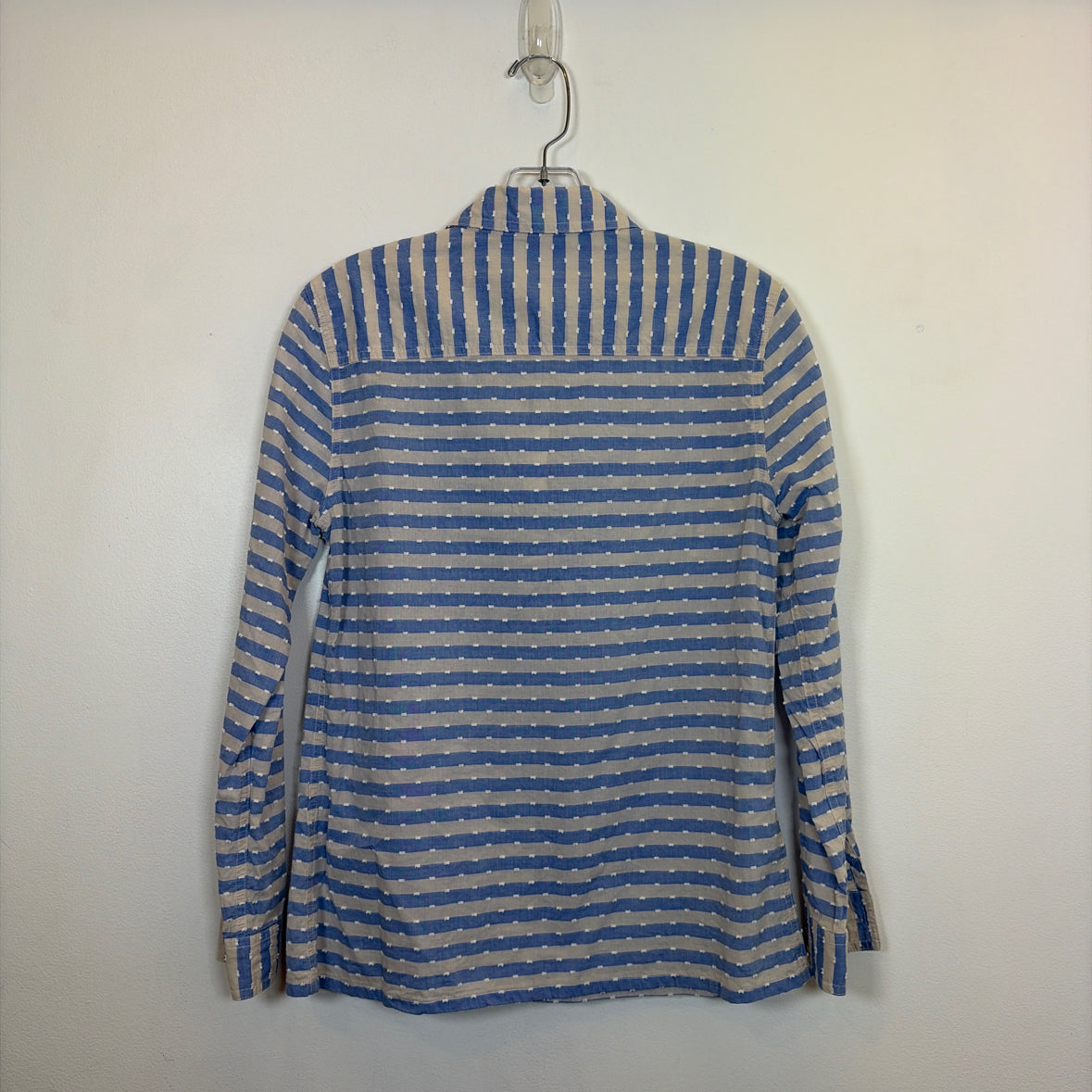 Pre-Owned Size S J McLaughlin Grey/Blue Top