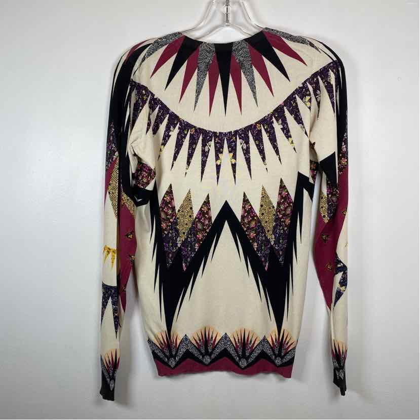 Pre-Owned Size 6/M Etro Purple Multi Top