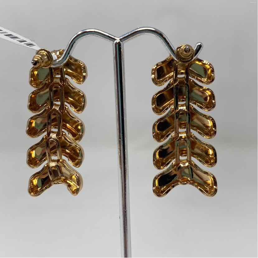 Gold Metal Earrings