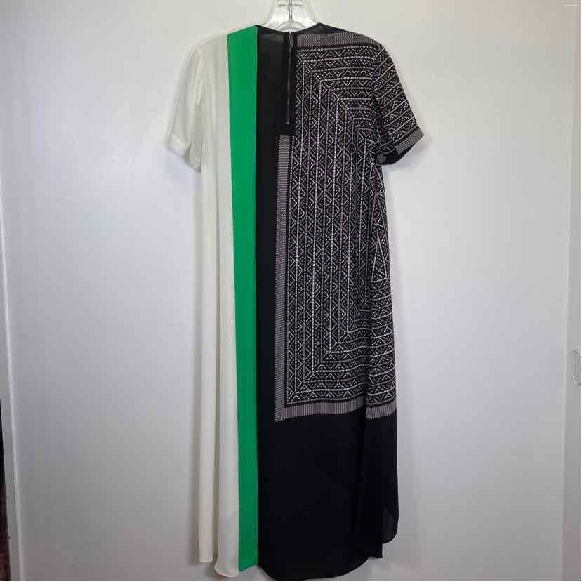 Pre-Owned Size XS BCBG Maxazria Black Multi Casual Dress