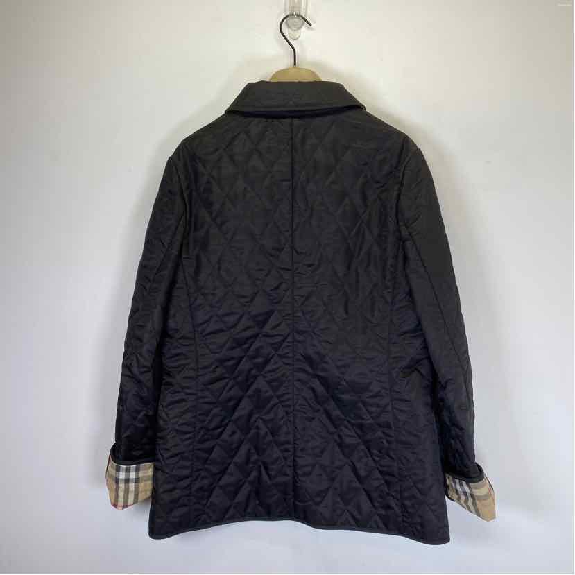 Pre-Owned Burberry Black Nylon Women Size S Designer Clothes