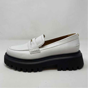 Pre-Owned Shoe Size 8.5 Maje White Loafer