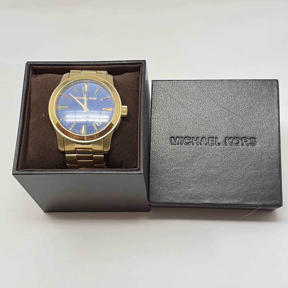 Pre-Owned Michael Kors Gold Watch