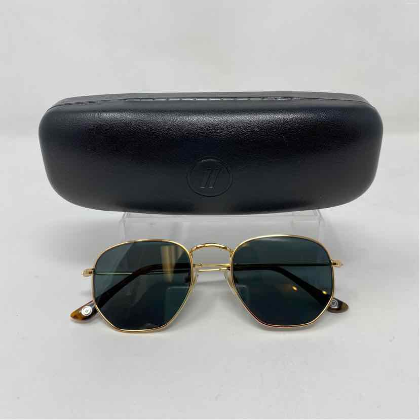 Pre-Owned Blenders Eyewear Gold Wire Sunglasses