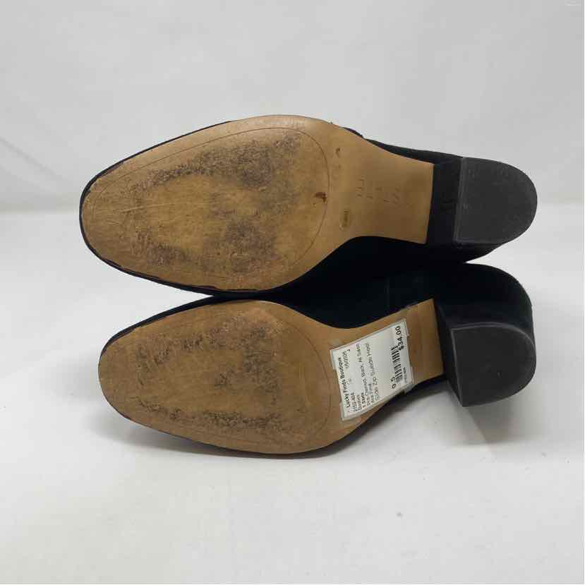 Pre-Owned Shoe Size 9.5 1 State Black Booties