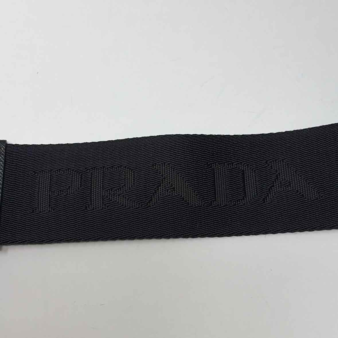 Pre-Owned Prada Black Nylon Designer Handbag