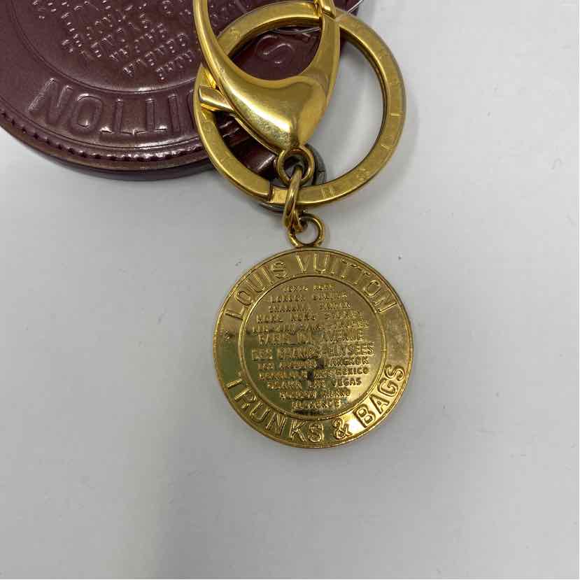 Pre-Owned Louis Vuitton Burgundy Patent Designer Jewelry