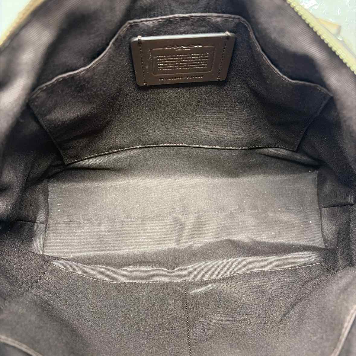 Pre-Owned Coach champagne Leather Handbag