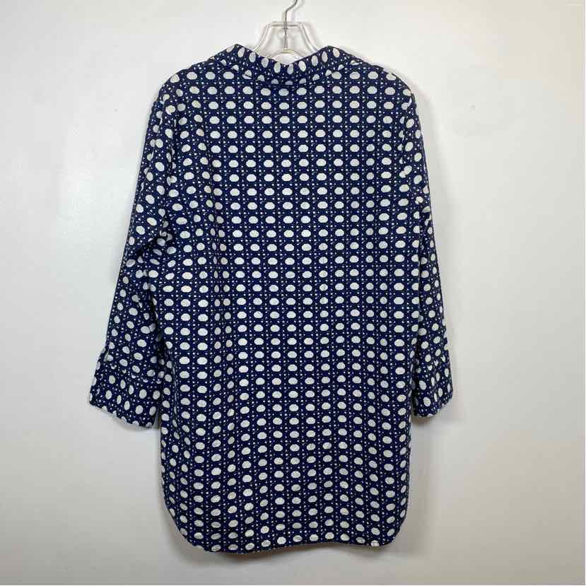 Pre-Owned Size L Vineyard Vines Navy/White Top