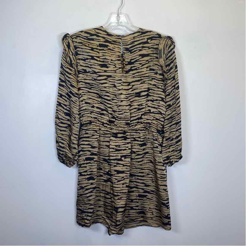 Pre-Owned Size S Rails Black Print Casual Dress