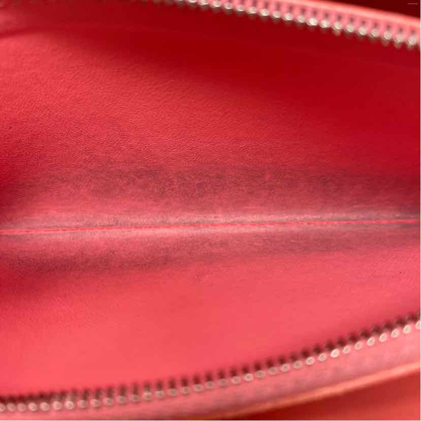 Pre-Owned Louis Vuitton Stripe Multi Patent Designer Wallet