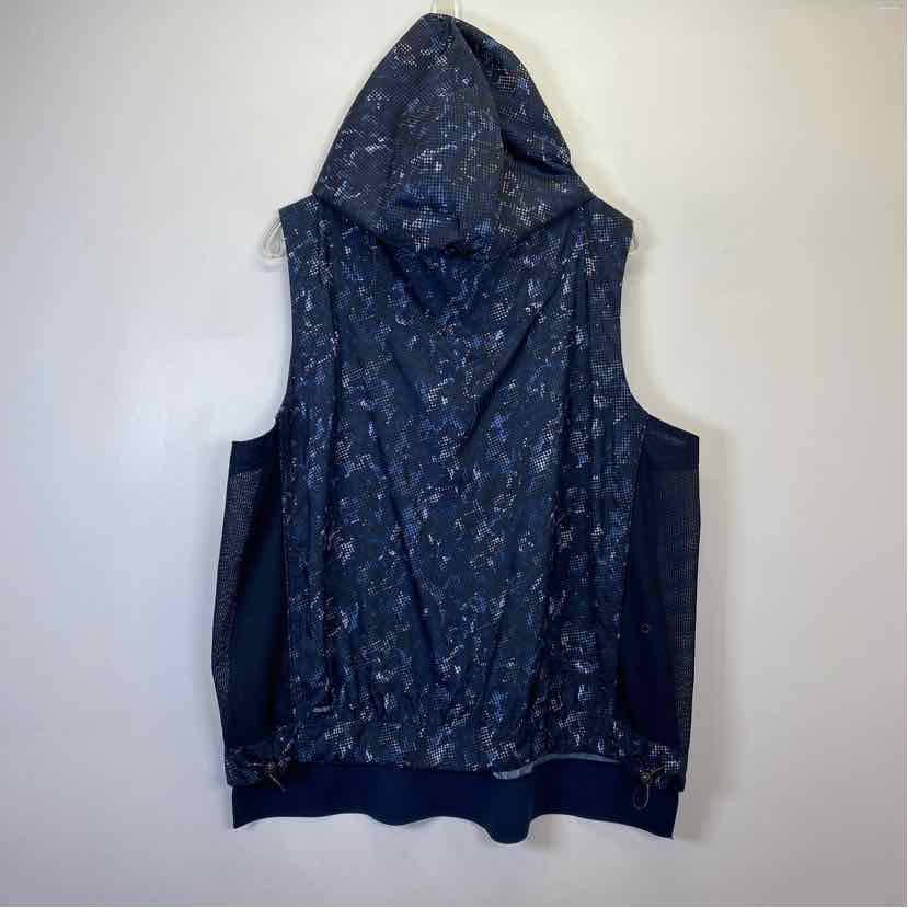 Pre-Owned Size S Adidas Blue Print Jacket