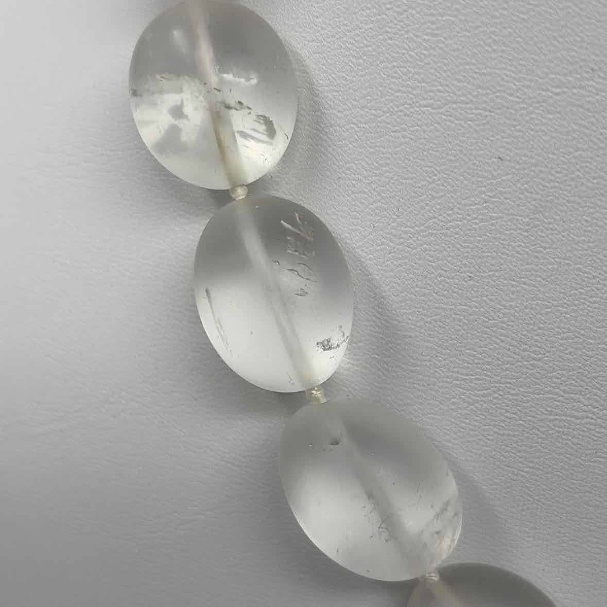 Pre-Owned Simon Sebbag Designs Clear Stones Necklace