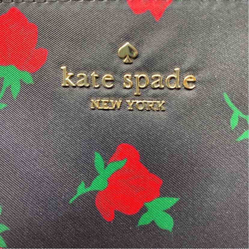 Pre-Owned Kate Spade Black Nylon Wristlet