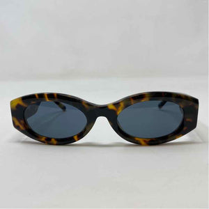 Pre-Owned The Attico Tortoise Plastic Designer Sunglasses