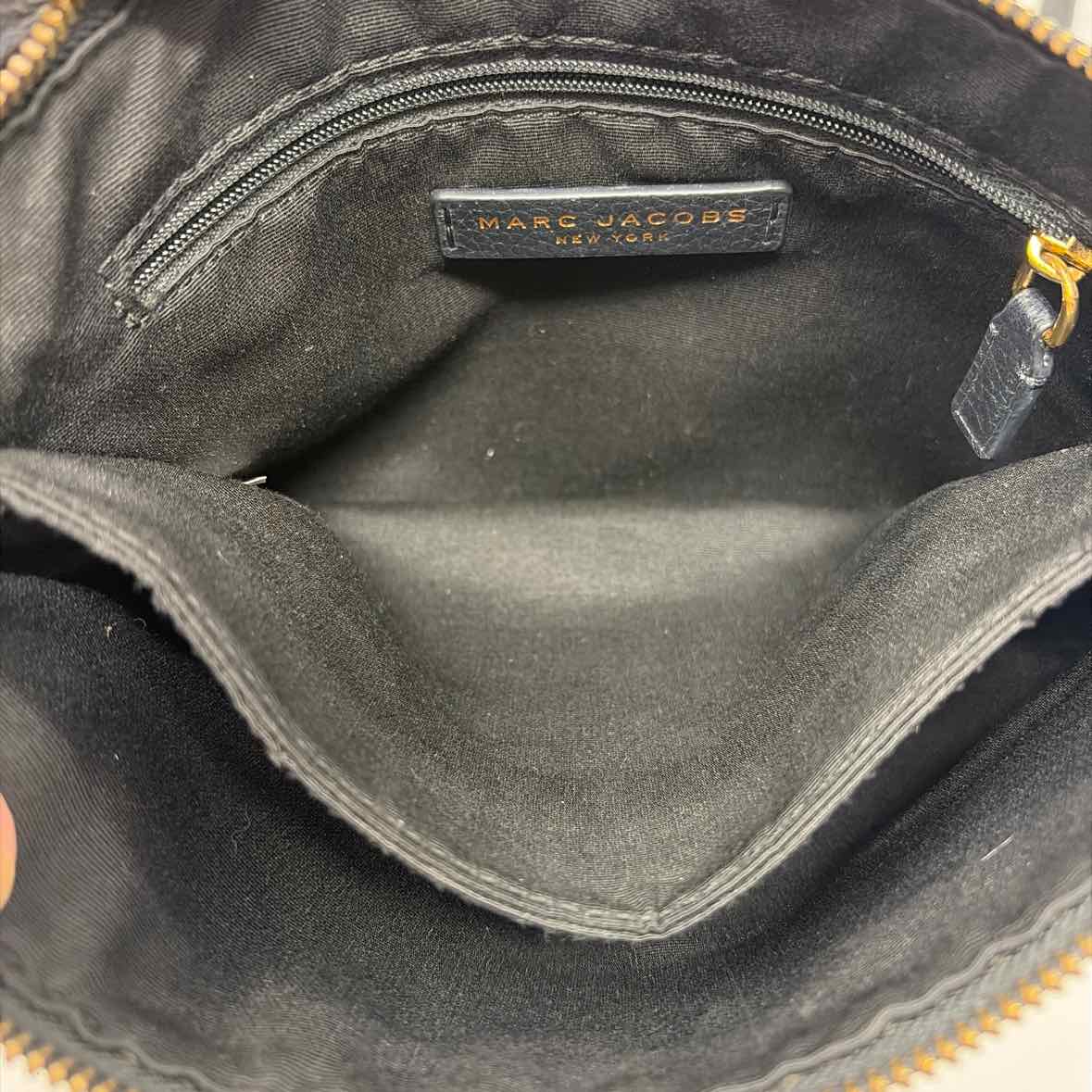 Pre-Owned Marc Jacobs Black Leather Handbag