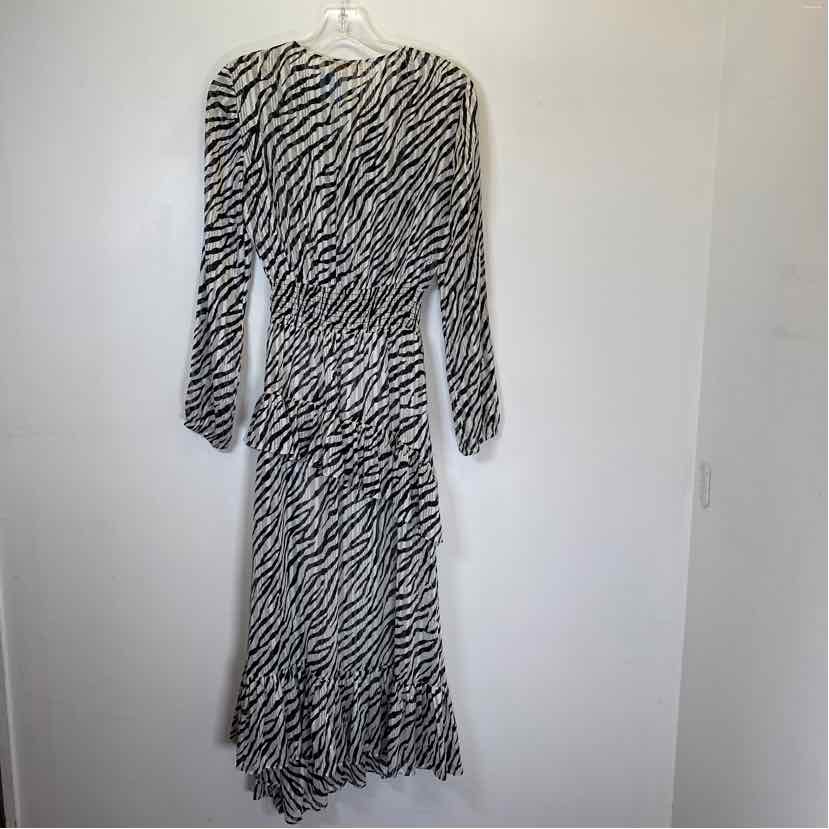 Pre-Owned Size XS Maje Zebra Casual Dress