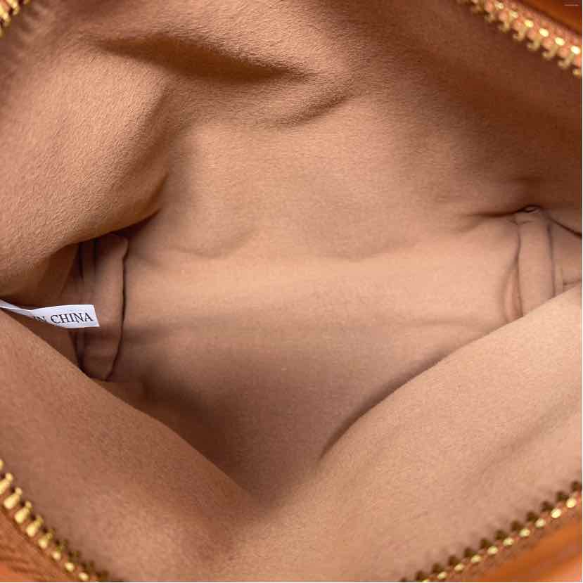 Cognac faux leather Handbag