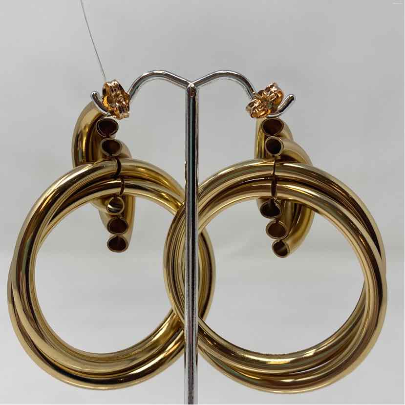 Gold Metal Earrings