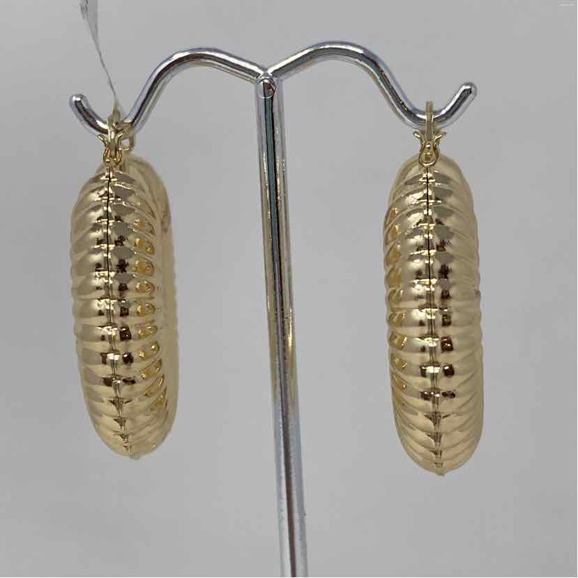 Gold Metal Earrings