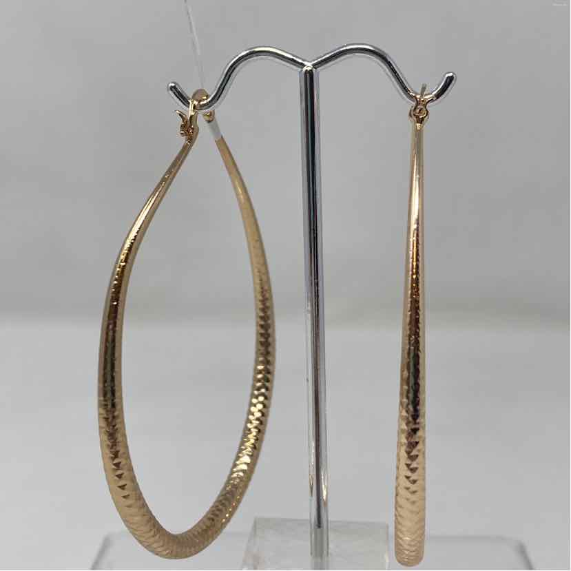 Gold Metal Earrings