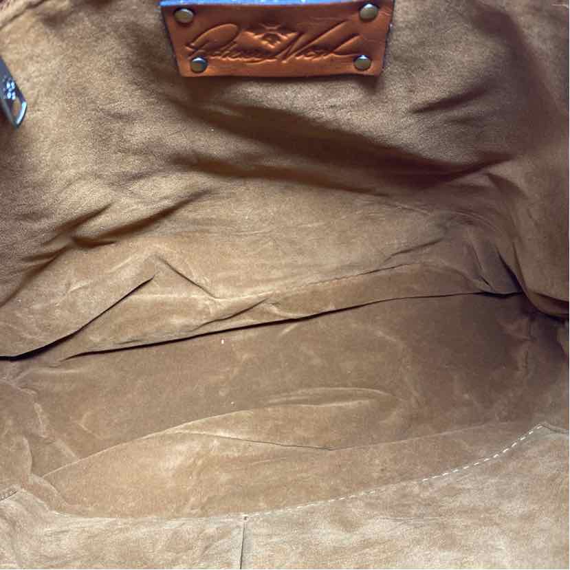 Pre-Owned Patricia Nash Animal Print Leather Handbag