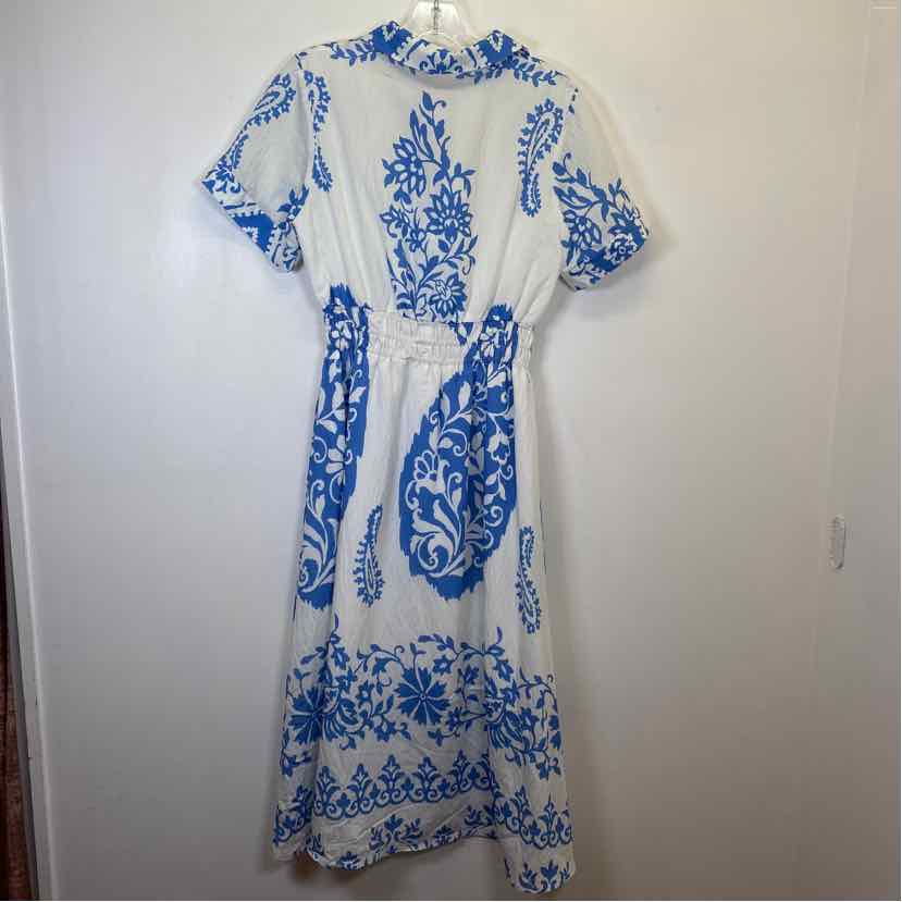 Pre-Owned Size XS THML White Floral Casual Dress