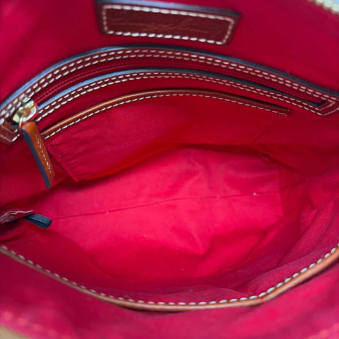 Pre-Owned Dooney & Bourke Black Suede Handbag