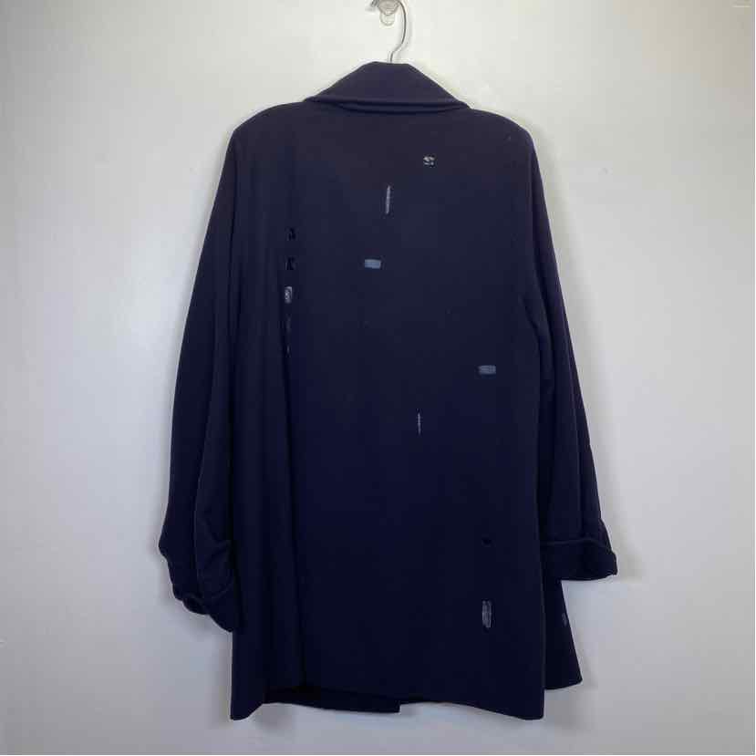 Pre-Owned Size M Jeffrey Weiss Navy Multi Coat