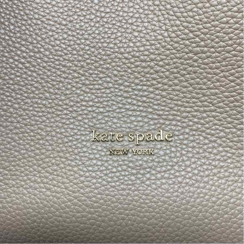 Pre-Owned Kate Spade Beige Multi Leather Handbag