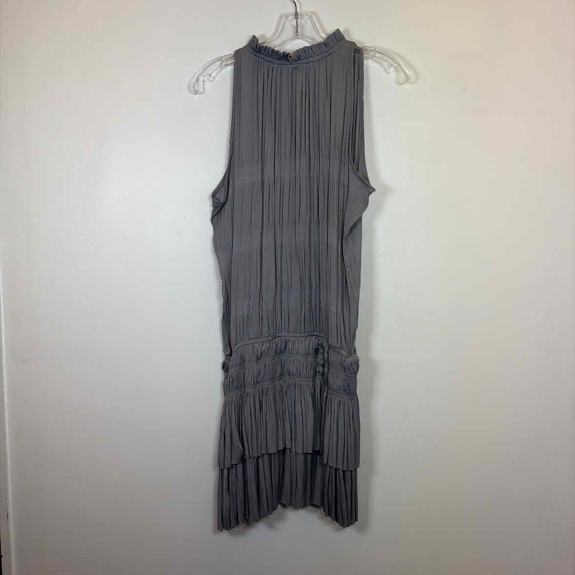 Pre-Owned Size L Pookie&Sebastian Grey Casual Dress