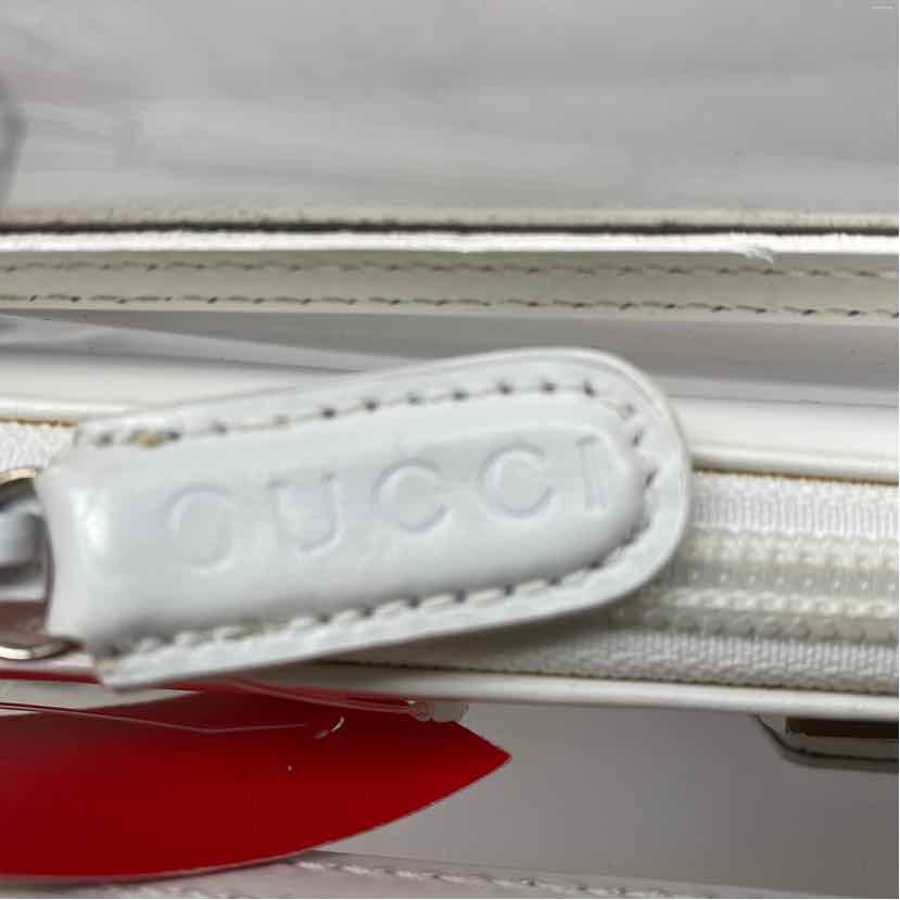 Pre-Owned Gucci Clear Plastic Designer Handbag