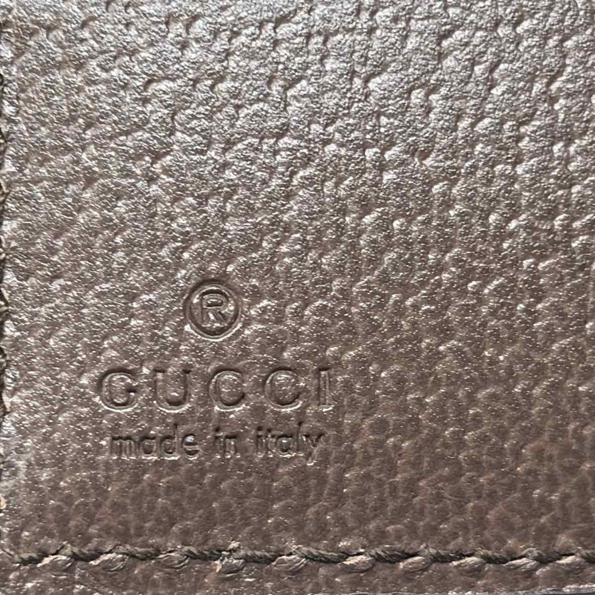 Pre-Owned Gucci Monogram Canvas Designer Wallet