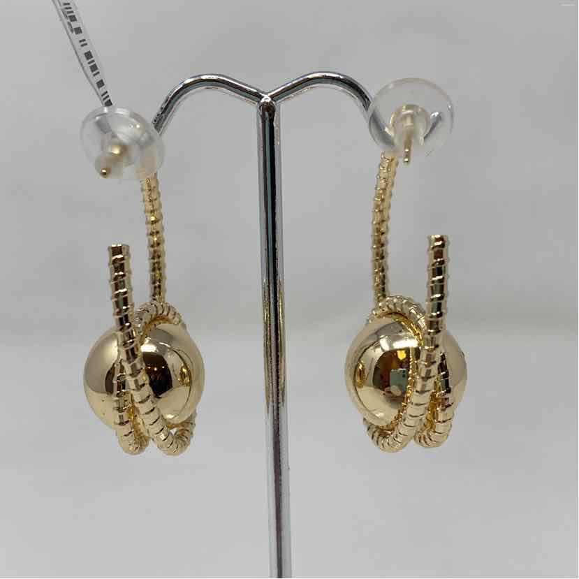 Gold Metal Earrings