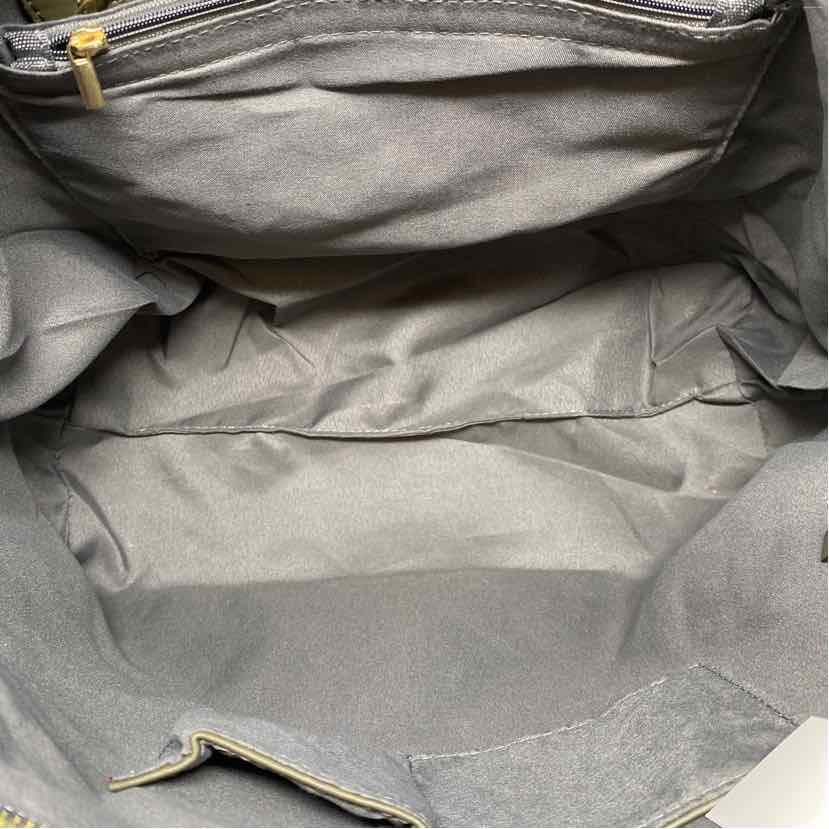 Boutique Olive Nylon Handbag