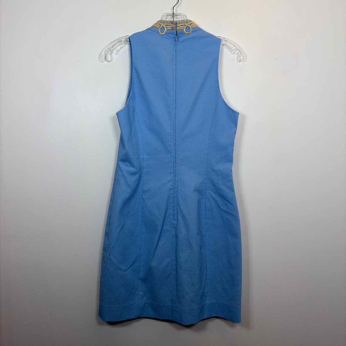 Pre-Owned Size 6/M Lilly Pulitzer Blue Casual Dress