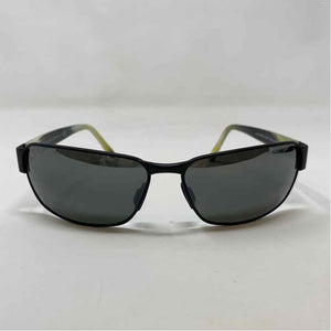 Pre-Owned Maui Jim Black Metal Sunglasses