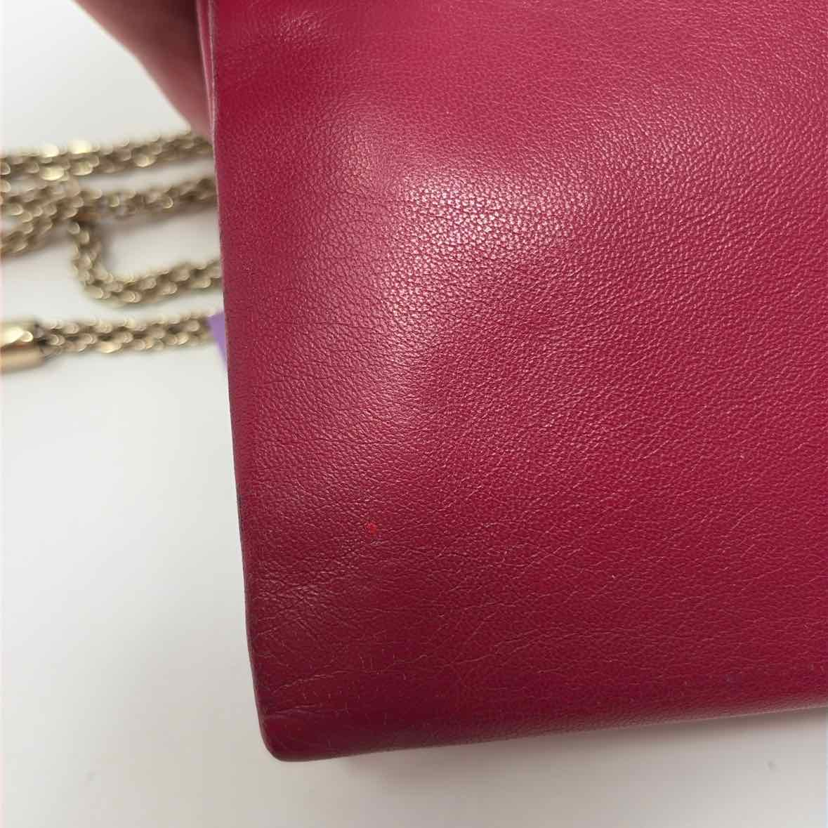 Pre-Owned Valentino Pink Leather Designer Handbag