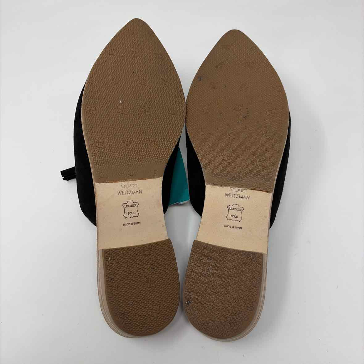 Pre-Owned Shoe Size 9 Stuart Weitzman Black Mule