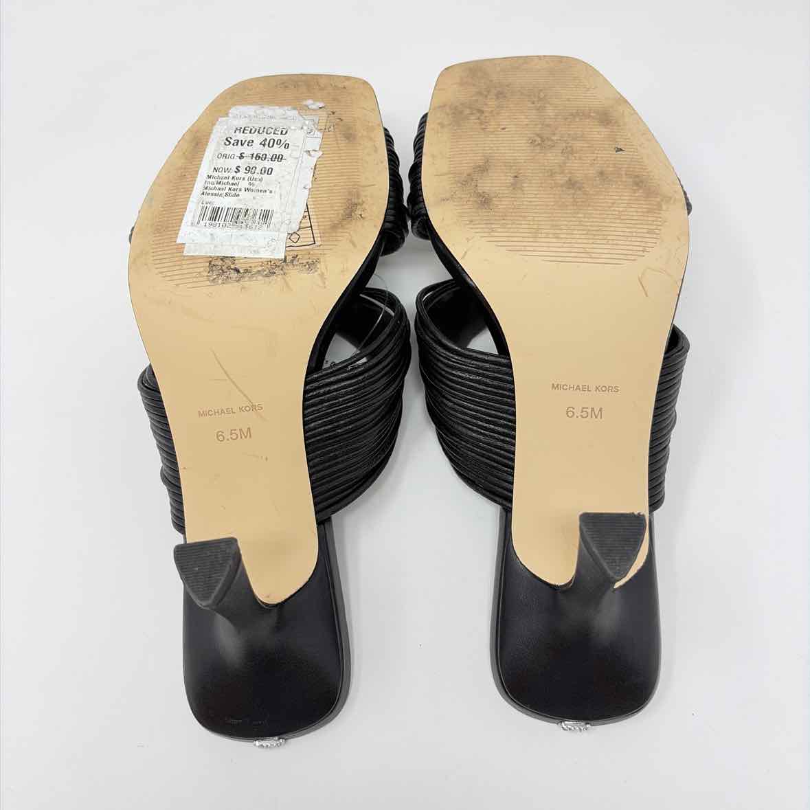 Pre-Owned Shoe Size 6.5 Michael Kors Black Heels