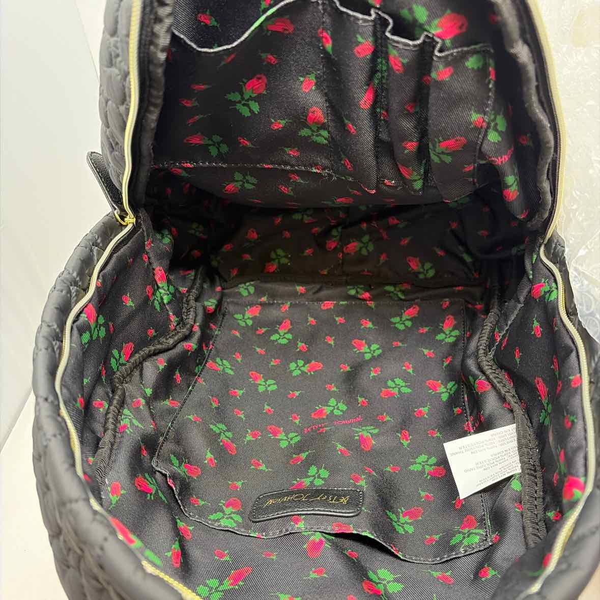 Pre-Owned Betsey Johnson Black Nylon Handbag