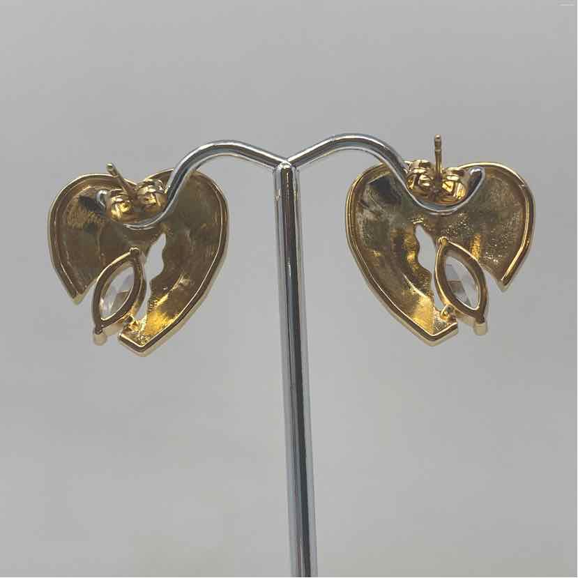 Gold Multi Metal Earrings