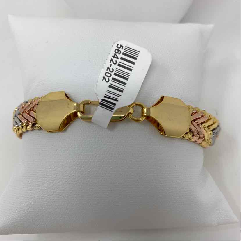 Tri Metal Metal Bracelet