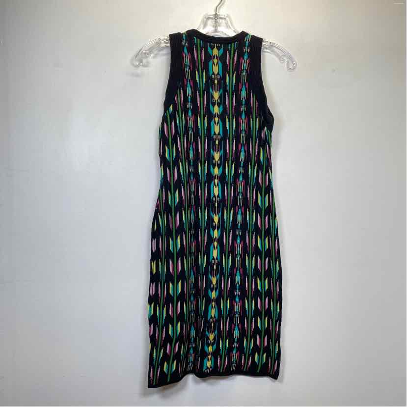 Pre-Owned Missoni Black Stripe Fabric Women Size 4/S Designer Clothes