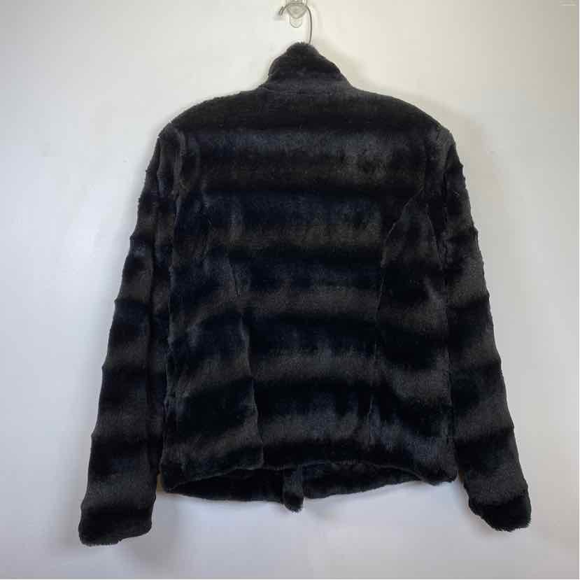 Pre-Owned Size S Dennis Basso Black Coat