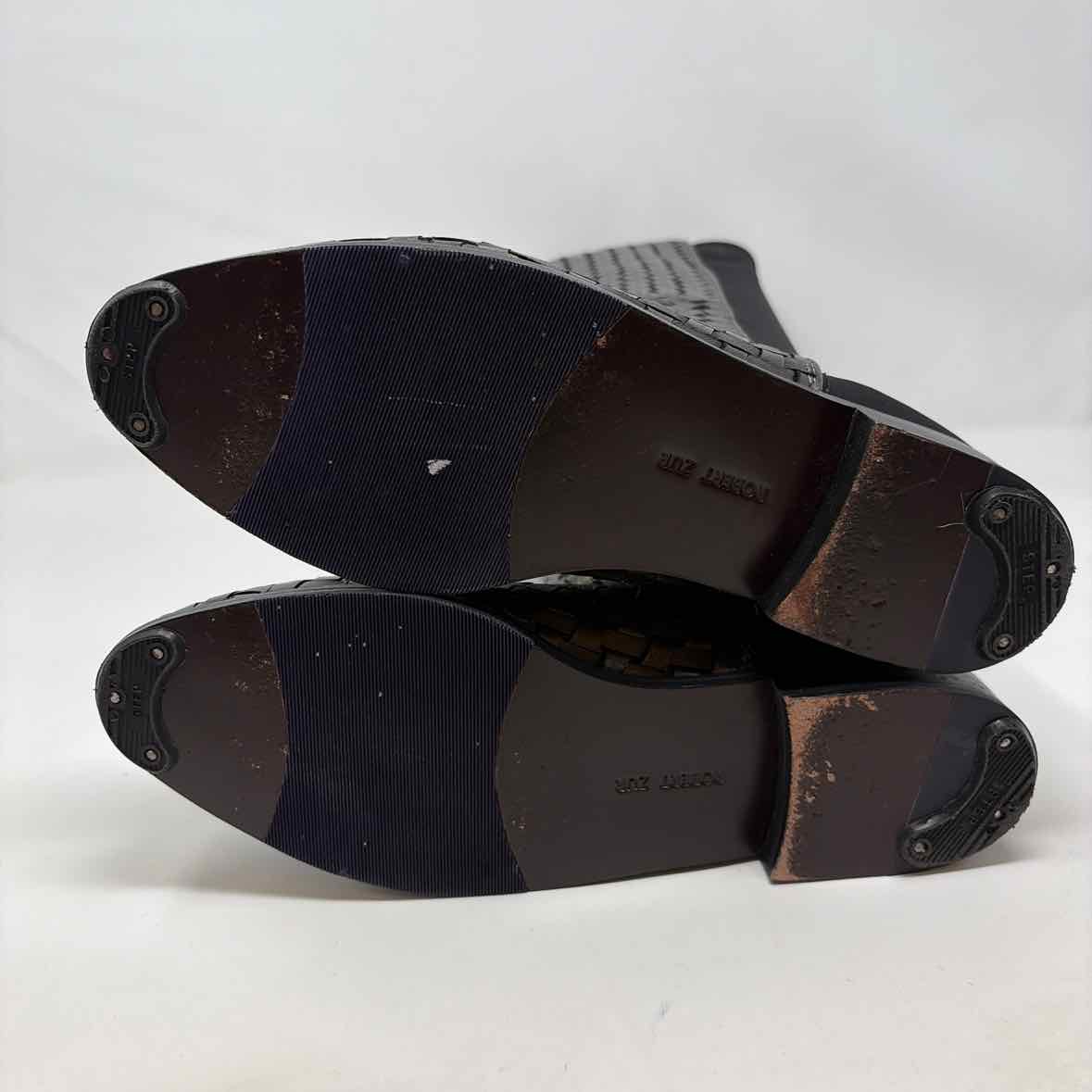 Pre-Owned Shoe Size 9 Robert Zur Metallic Boots