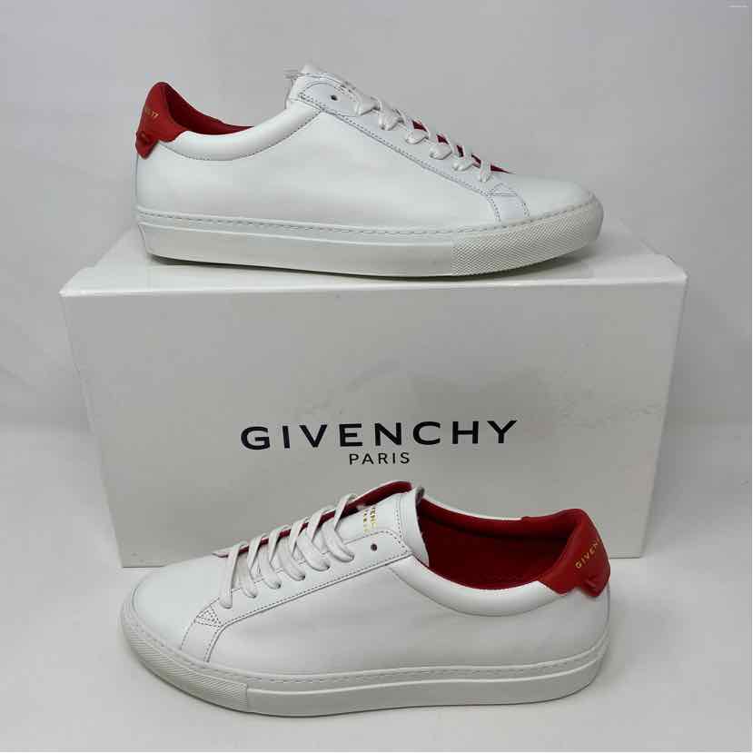 Pre-Owned Givenchy White Leather Shoe Size 9.5 Designer Shoes